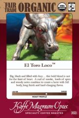Fair Trade Organic El Toro Loco Blend Coffee
